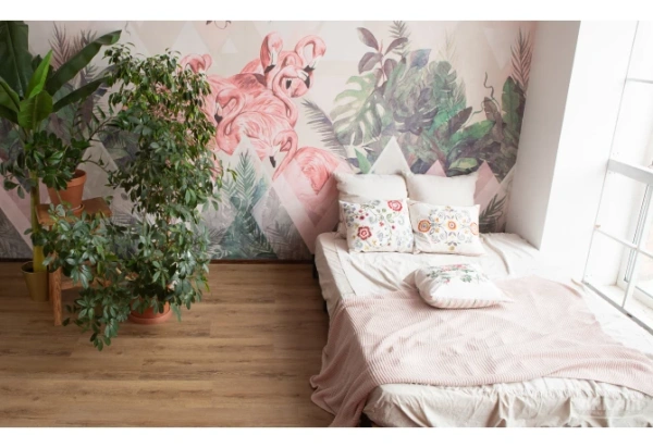 Кварцвиниловая плитка VINILAM Glue Luxury 33808 Дуб Витория Glue